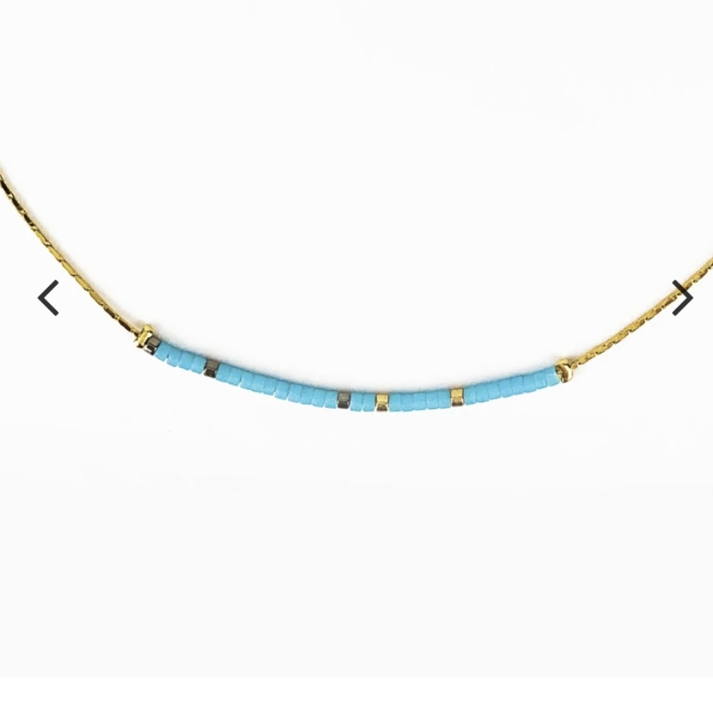 Blessed Is She Morse Code Necklace - image 2